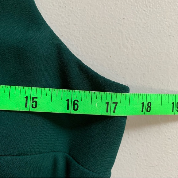 Birdy Grey Emerald Green Devin Chiffon Formal Dress Size Medium NWT - Picture 12 of 16